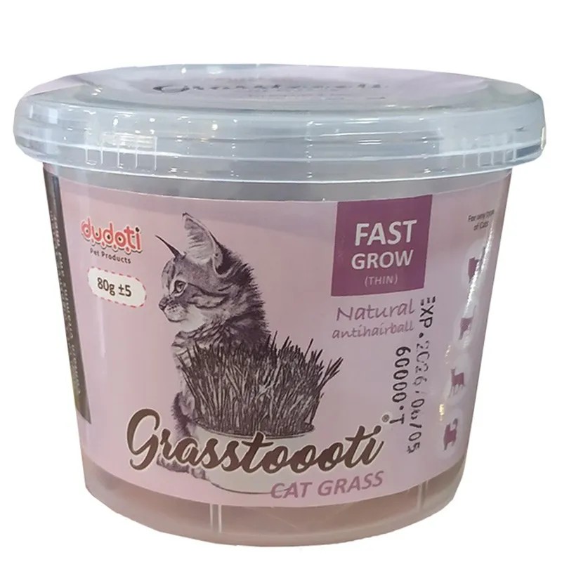 بذر علف نازک گربه دودوتی Dudoti Cat Thin Grass