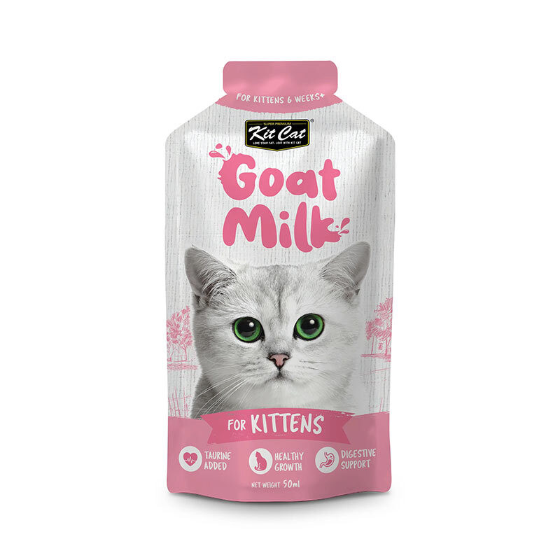 شیر بچه گربه کیت کت مدل MR6669 Goat Milk طعم شیر بز وزن 50 گرم