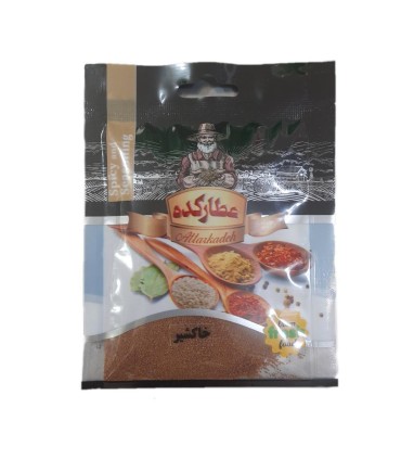 خاک شیر 40گرم سلفون عطارکده
