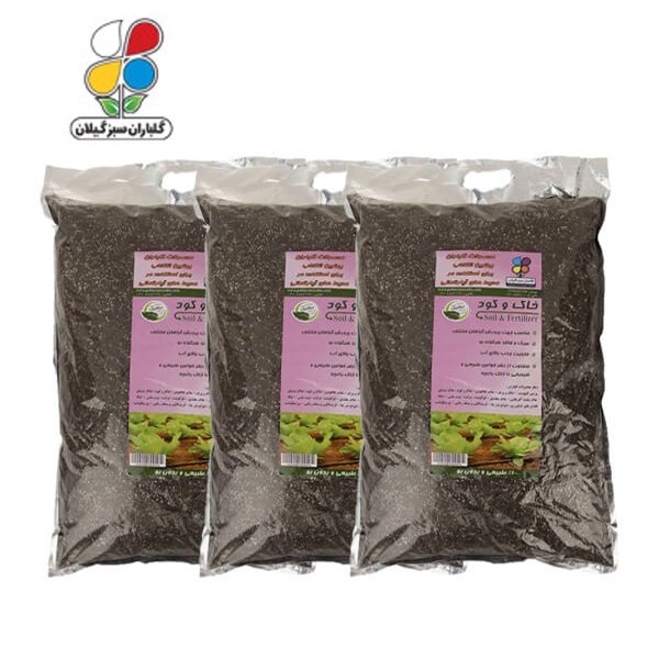 خاک و کود 4 کیلوگرمی بسته سه عددی مدل GPS1