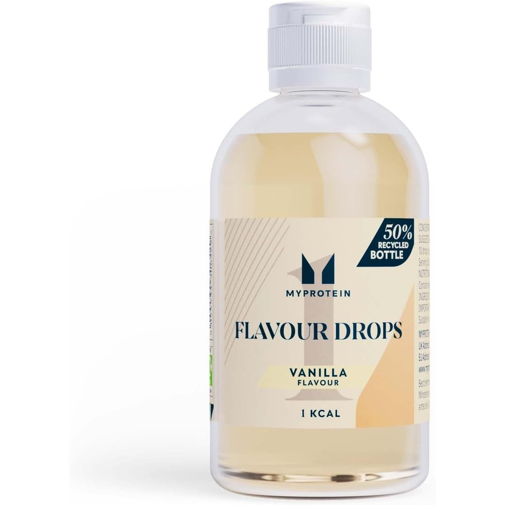 قطره طعم‌دهنده مای‌پروتئین FlavDrops وانیل – ۵۰ میلی‌لیتر