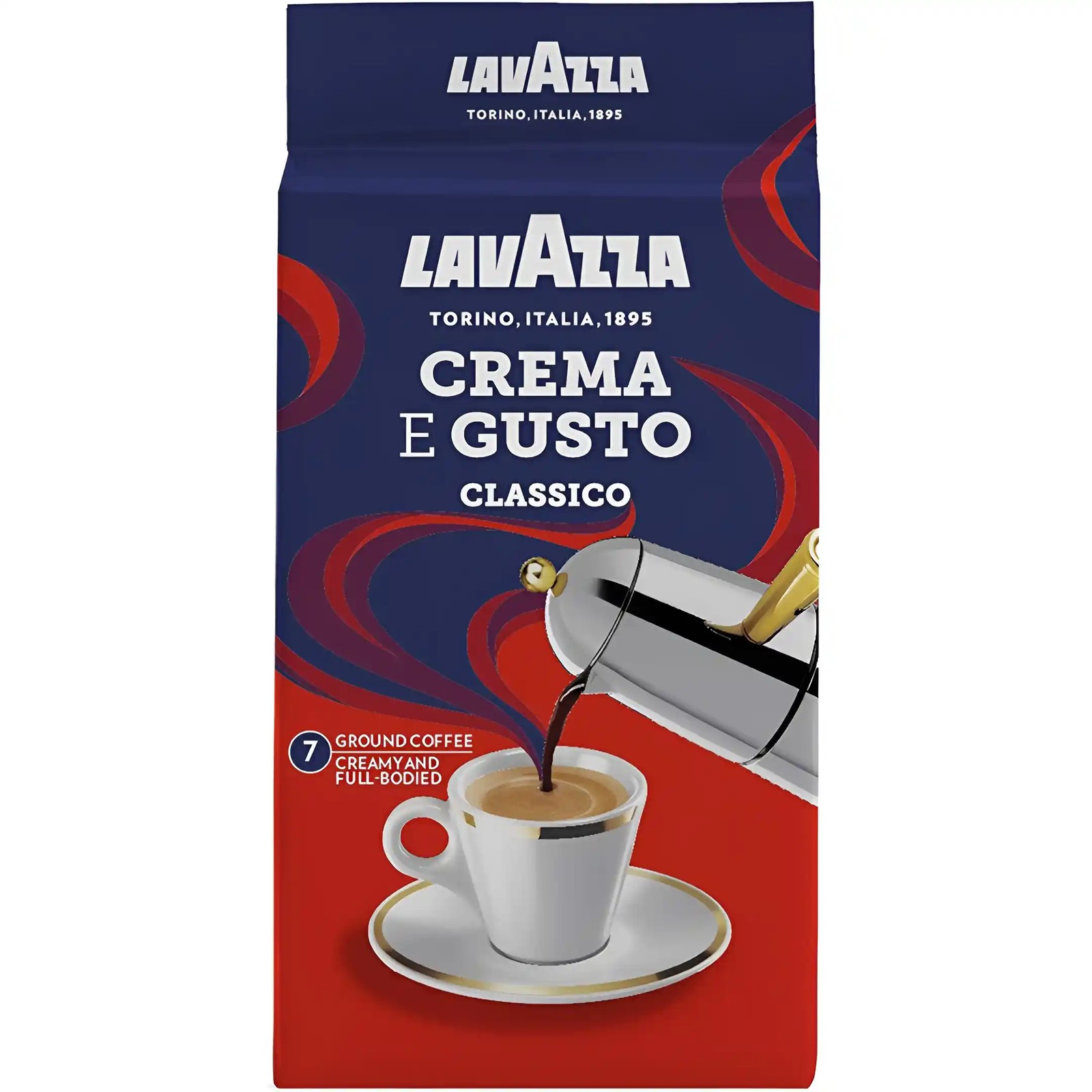 پودر قهوه لاوازا Lavazza مدل Crema E Gusto Classico وزن 250 گرم