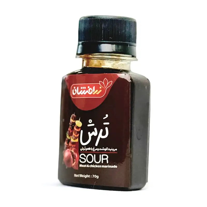 مرینیت (طعم دهنده) مرغ و گوشت ترش زرافشان