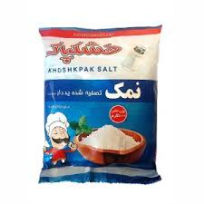 نمک 500 گرم سلفون خشکپاک