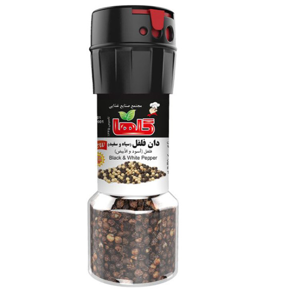 دان فلفل سفید و سیاه گلها - 40 گرم