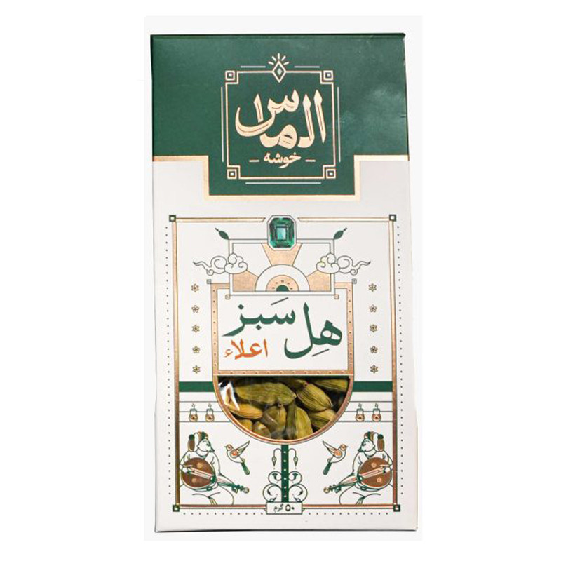 هل سبز الماس خوشه - 50 گرم