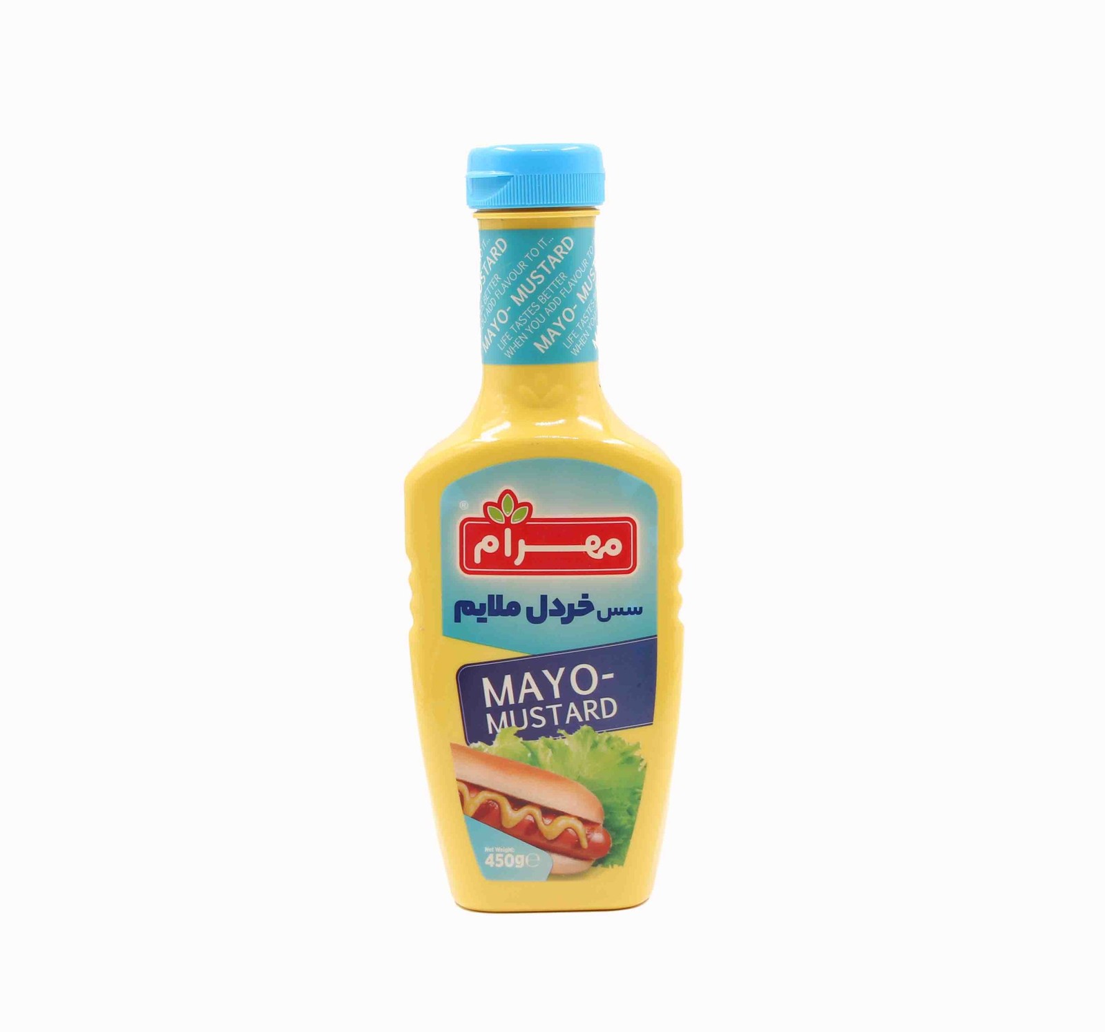 مهرام سس خردل ملایم450گرم پت