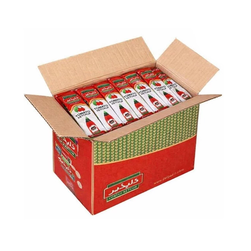 سس گوجه فرنگی دلپذیر - 20 گرم بسته 100 عددی