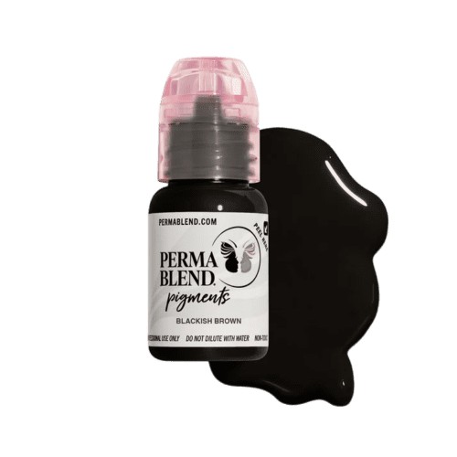 رنگ پرمابلند بلکیش براون 15میل Blackish brown permablend