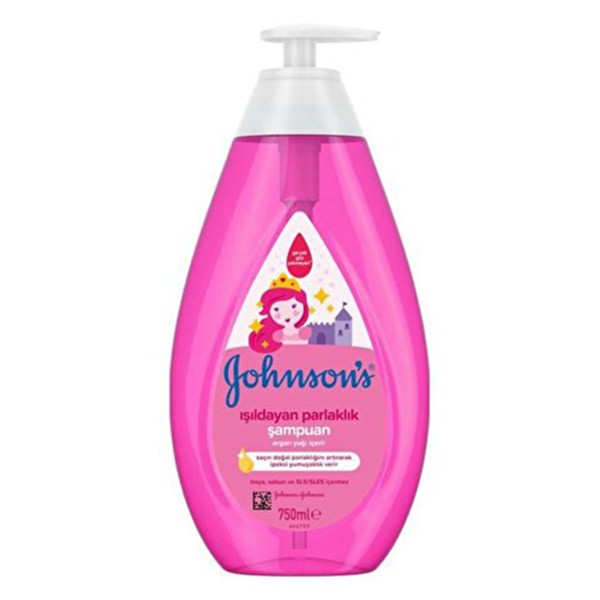 شامپو بچه جانسون JOHNSON براق کننده مو حجم 750 میل