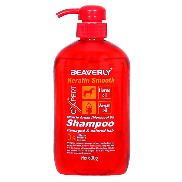 شامپو مو کراتینه بیورلی Keratin Smooth