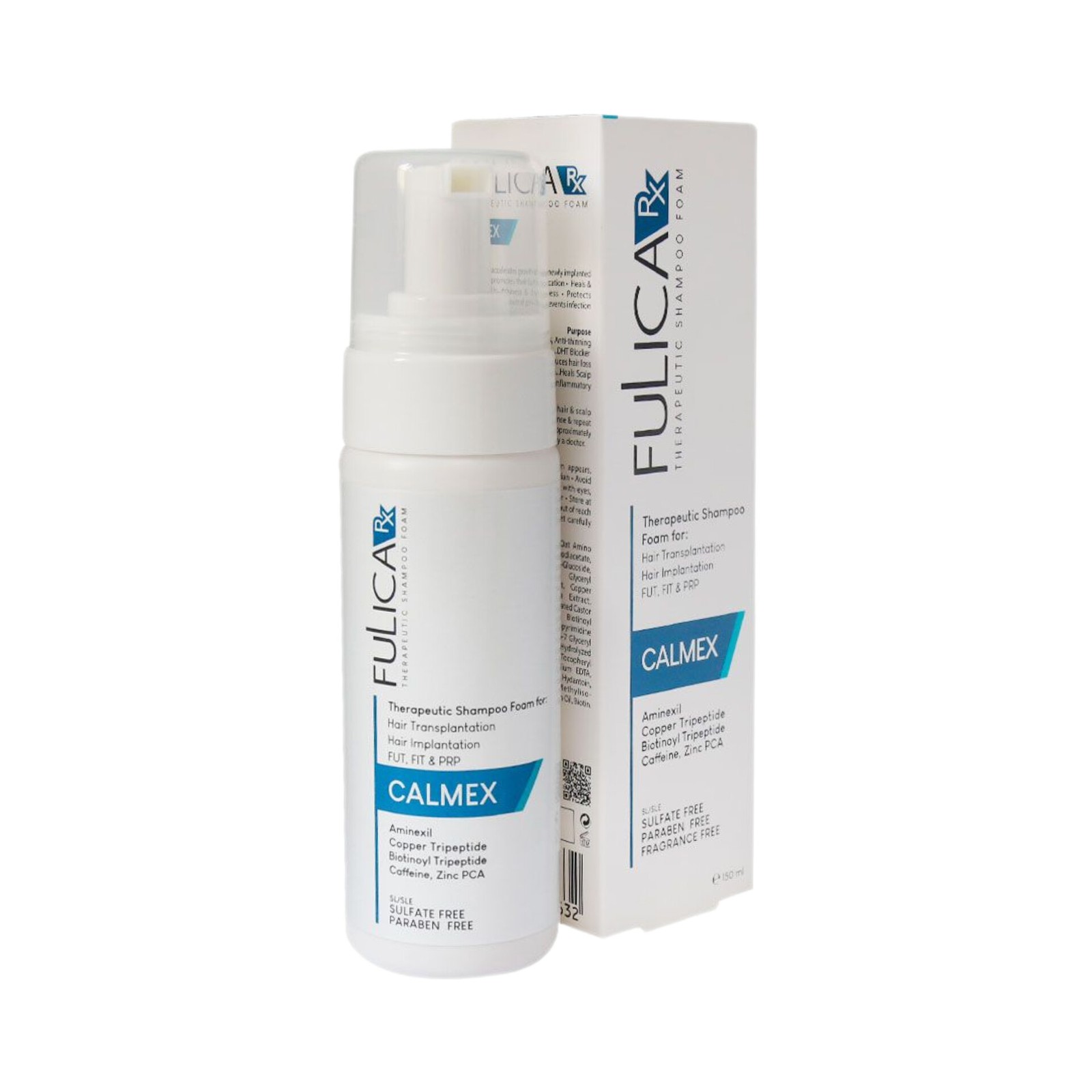 شامپو فوم کالمکس فولیکا آر ایکس Calmex Shampop Fulica Rx