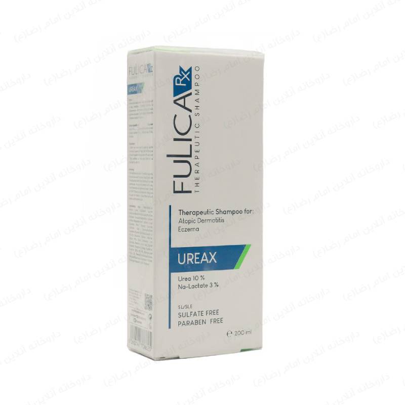 شامپو اورکس حاوی 10درصد اوره 3درصد سدیم لاکتات فولیکا آر ایکس 200ml
