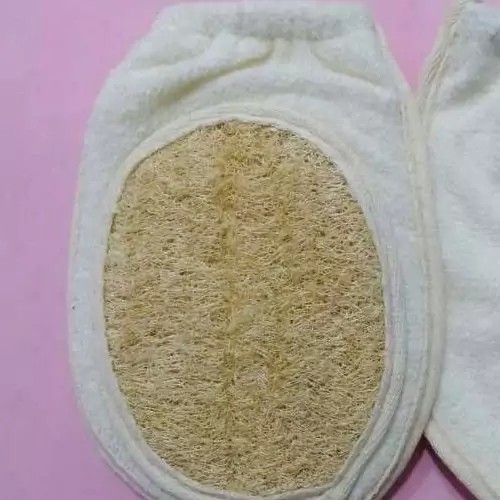 لیف گیاهی لوفا طرح دستکشی بزرگ لیف صورت و لیف بدن فیلبندشاپ مدل 841761
