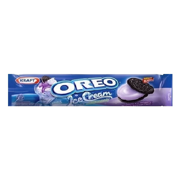 بیسکوئیت اورئو بستنی بلوبری OREO Ice Cream Blueberry