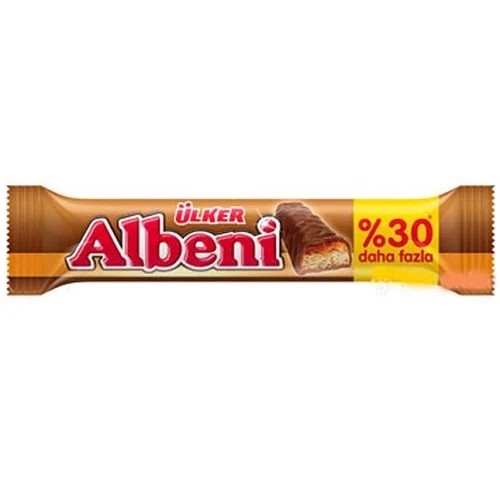 شکلات آلبنی اولکر ۵۲ گرمی Ulker Albeni بسته ی ۱۸ عددی