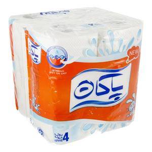 پاکان دستمال توالت 4 قلو