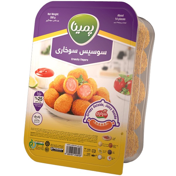 کاله پمینا کرانچی فینگرز سوسیس سوخاری 350گرم