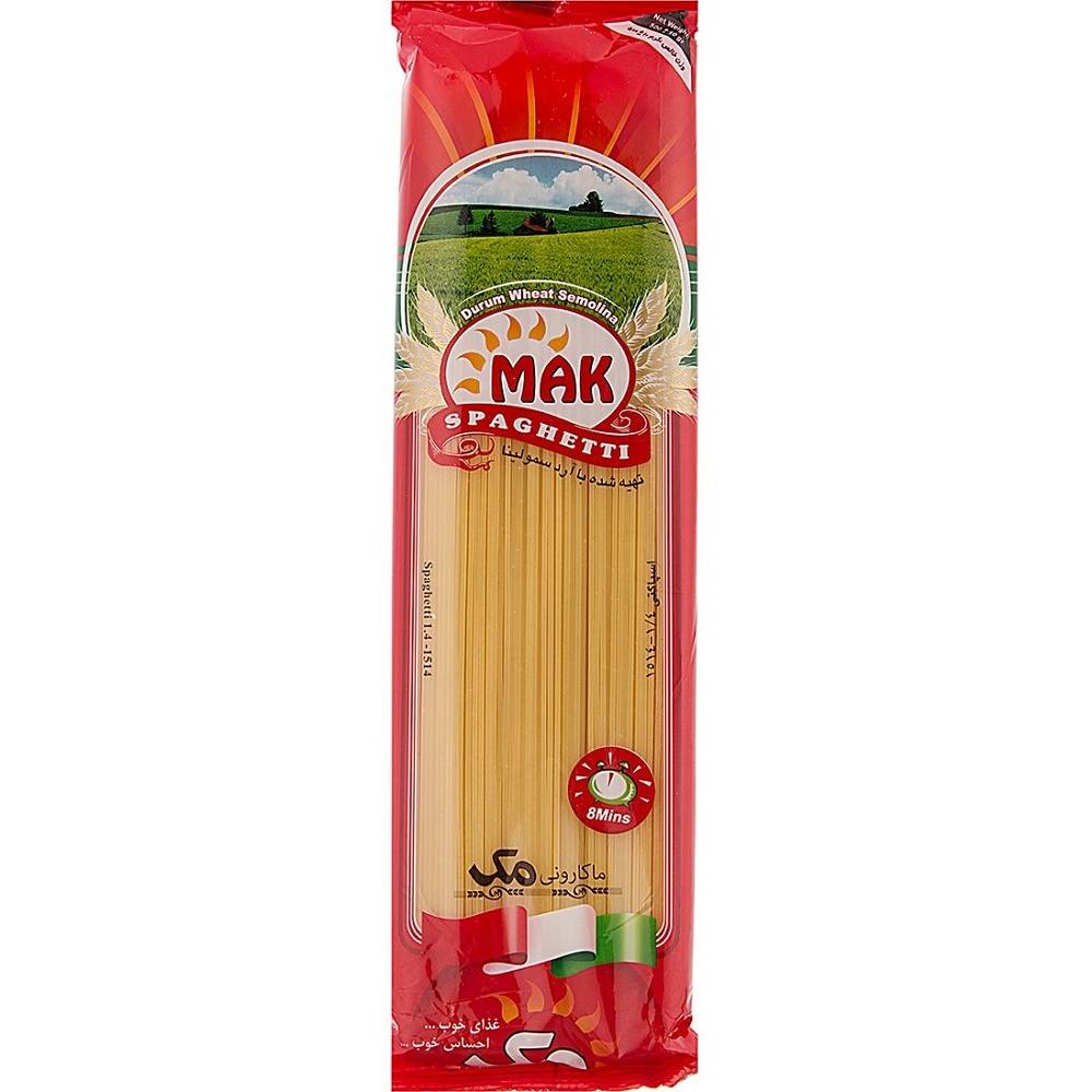 مک اسپاگتی 700گرم قطر1.4
