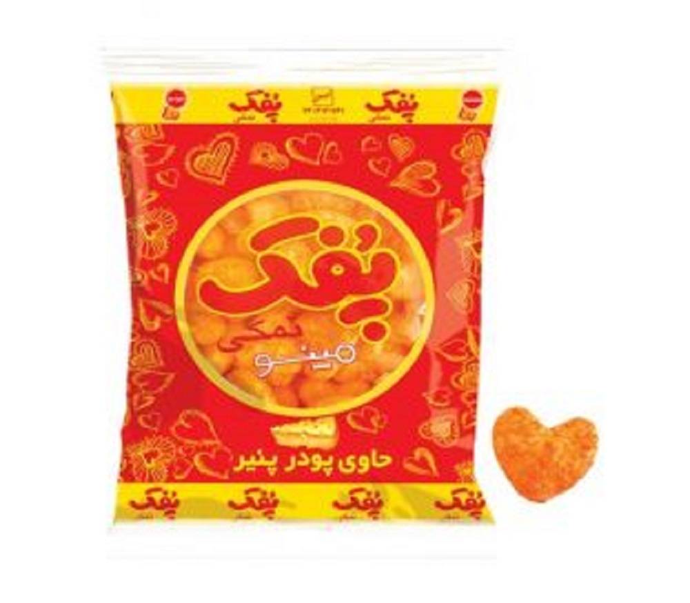 مینو پفک قلبی 50گ