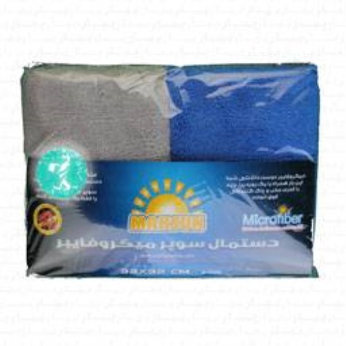 میکروفایبر دستمال سوپر 2عددی