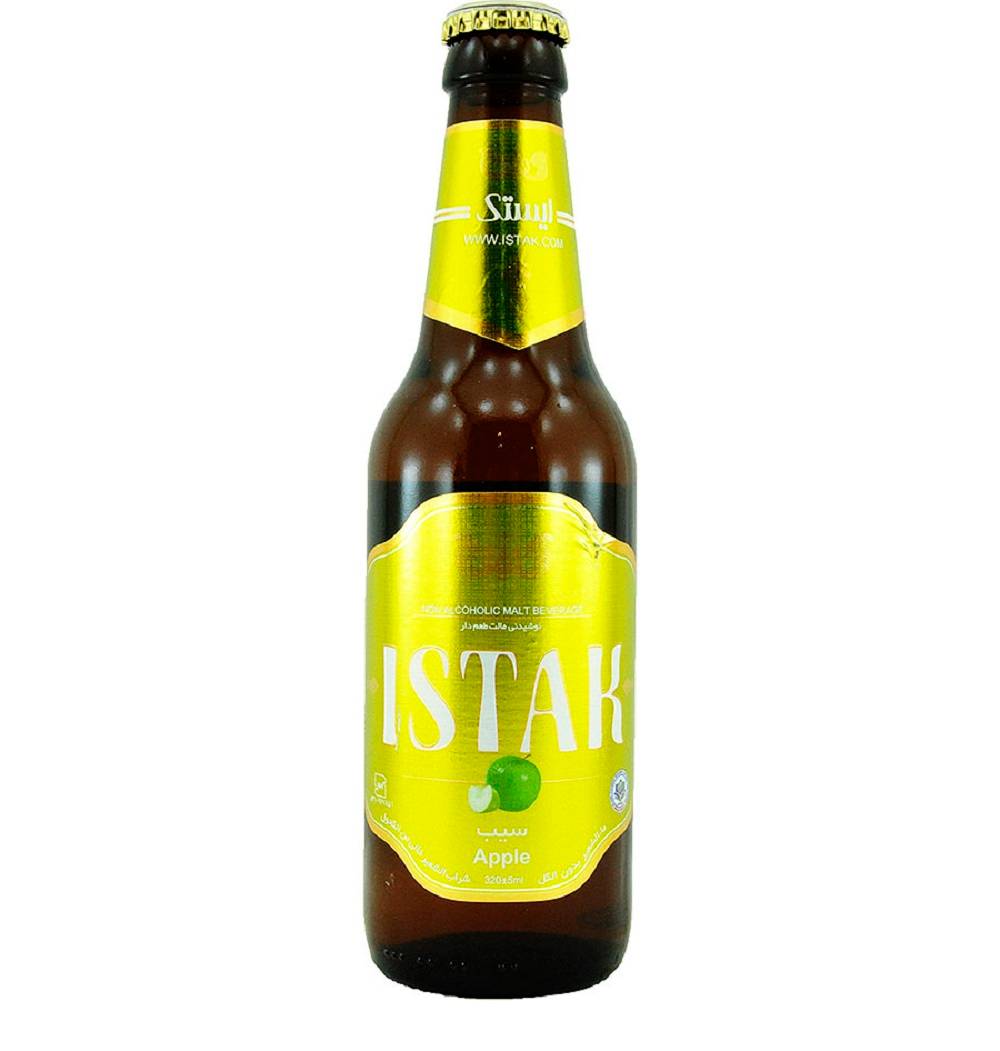 ایستک ماءالشعیرسیب 320ml شیشه