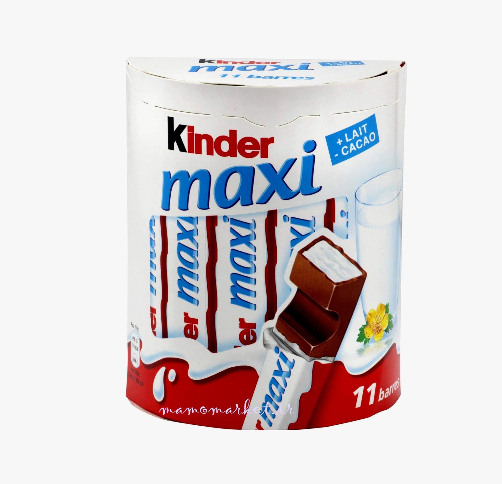 کیندر شکلاتی ماکسی Kinder maxi milk chocolate