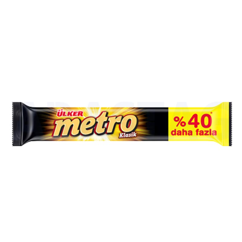 شکلات مترو دوبل اولکر Ulker Metro وزن 50 گرمی