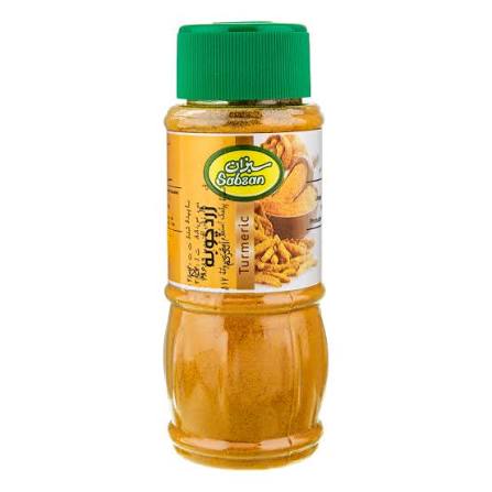 سبزان زردچوبه پت 120گ
