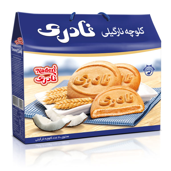 کلوچه ساک کلاسیک نارگیلی20عددی