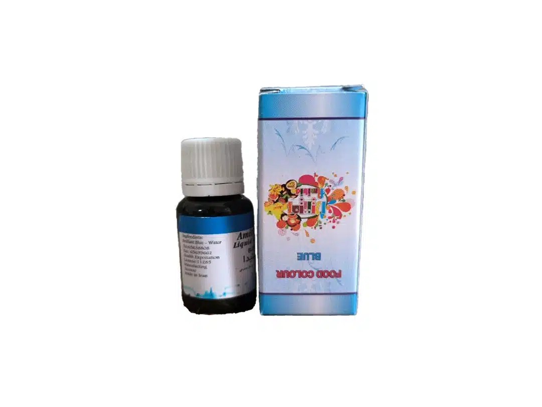 رنگ خوراکی آبی