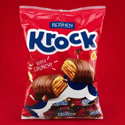 شکلات مغزدار 300گرمی کراک Roshen