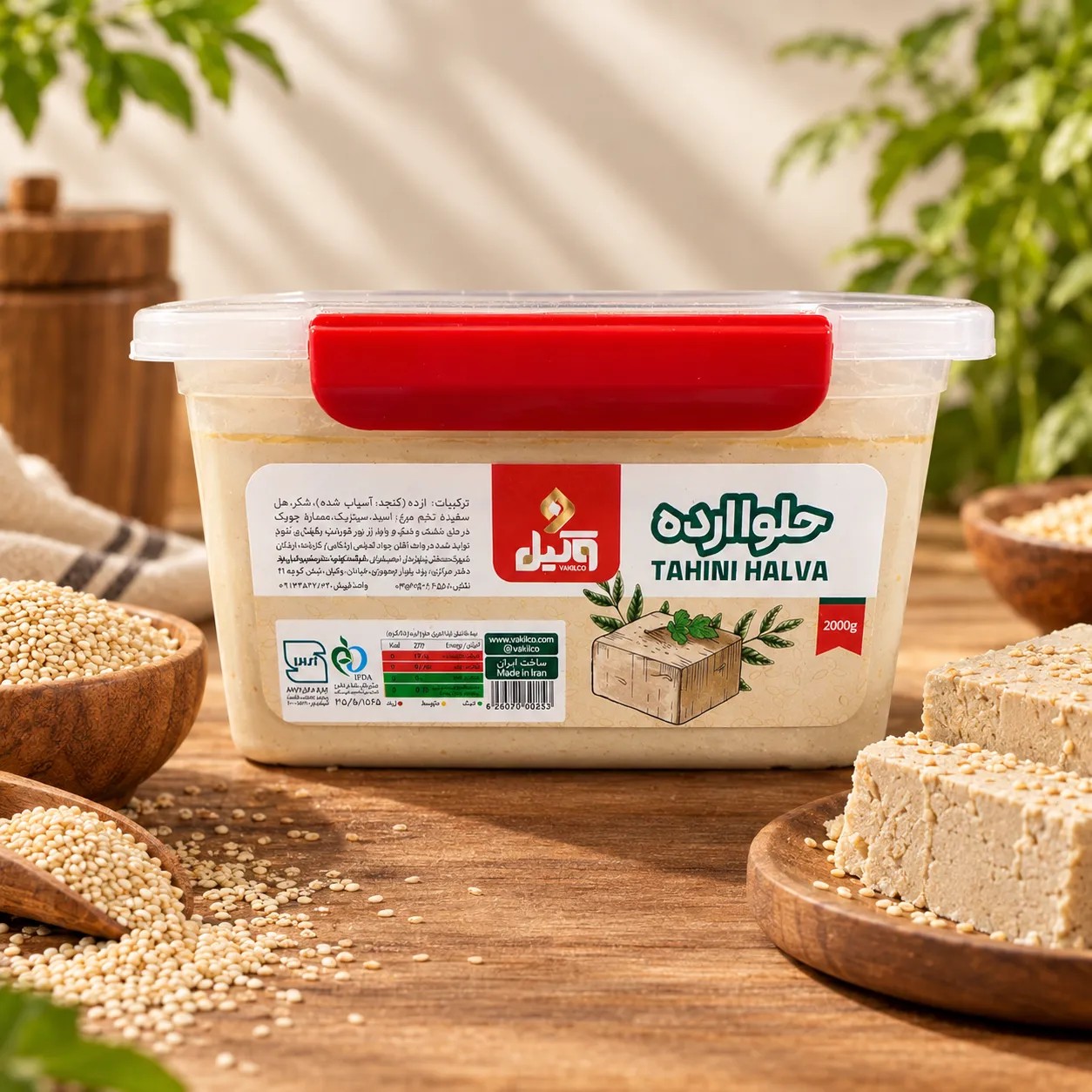 وکیل حلوا ارده 2کیلویی