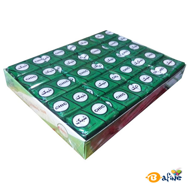 آدامس شیک با طعم نعنا (۴۰ بسته)