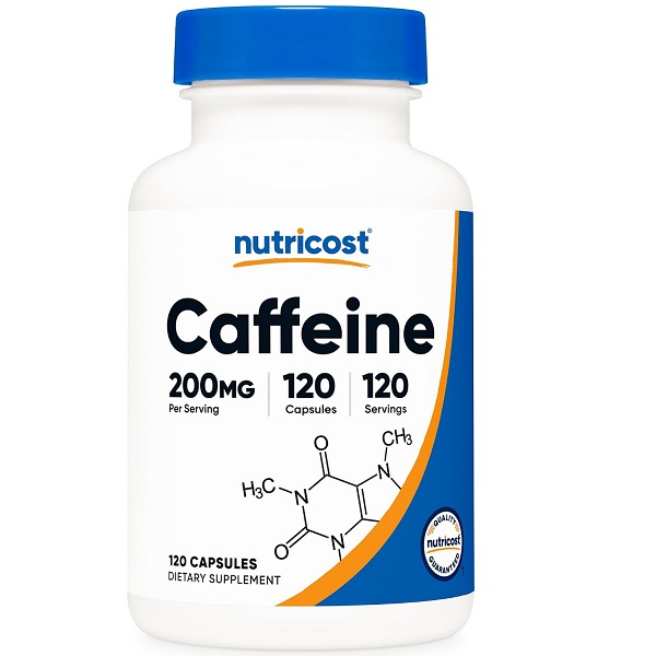 کافئین نوتری کاست Nutricost Caffeine 200mg