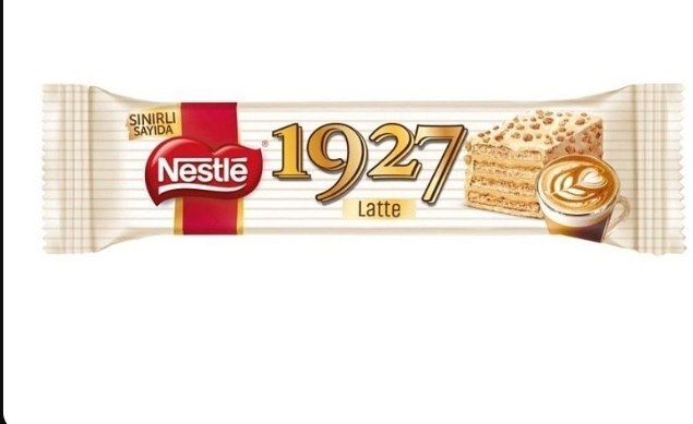 ویفر شیری با طعم لاته 32 گرمی نستله 1927 Nestle