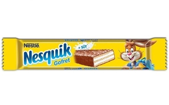ویفر شکلاتی با مغز کرم شیری 26.7 گرمی نسکوئیک نستله Nestle Nesquik