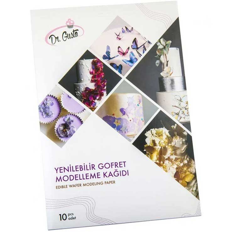 ویفر پیپر دکتر گوستو طرح کاغذ خوراکی – 10 عدد