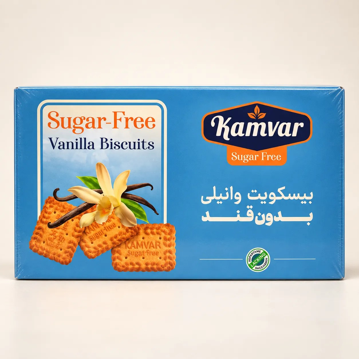 بیسکویت وانیل کامور