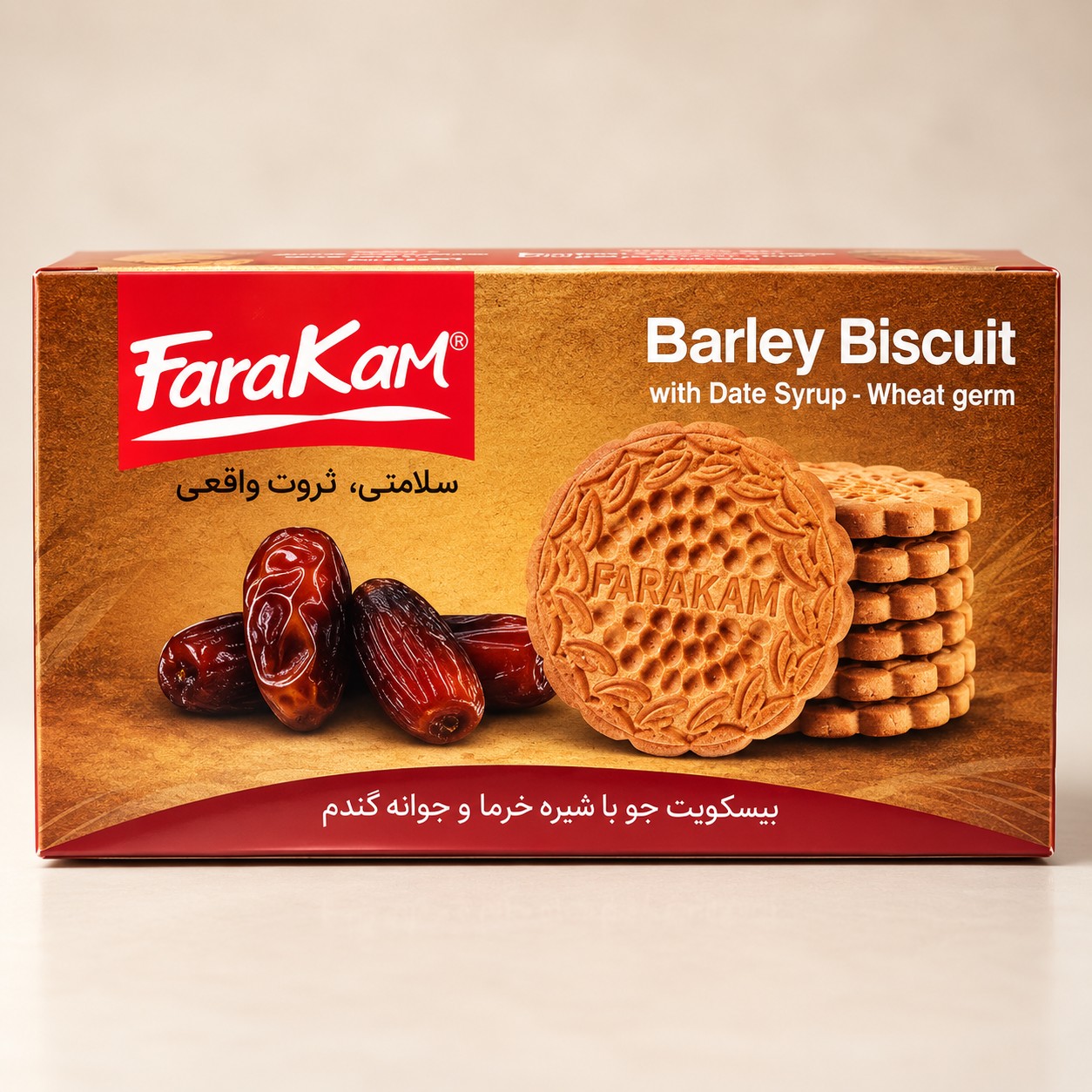 بیسکوییت خرمایی فراکام
