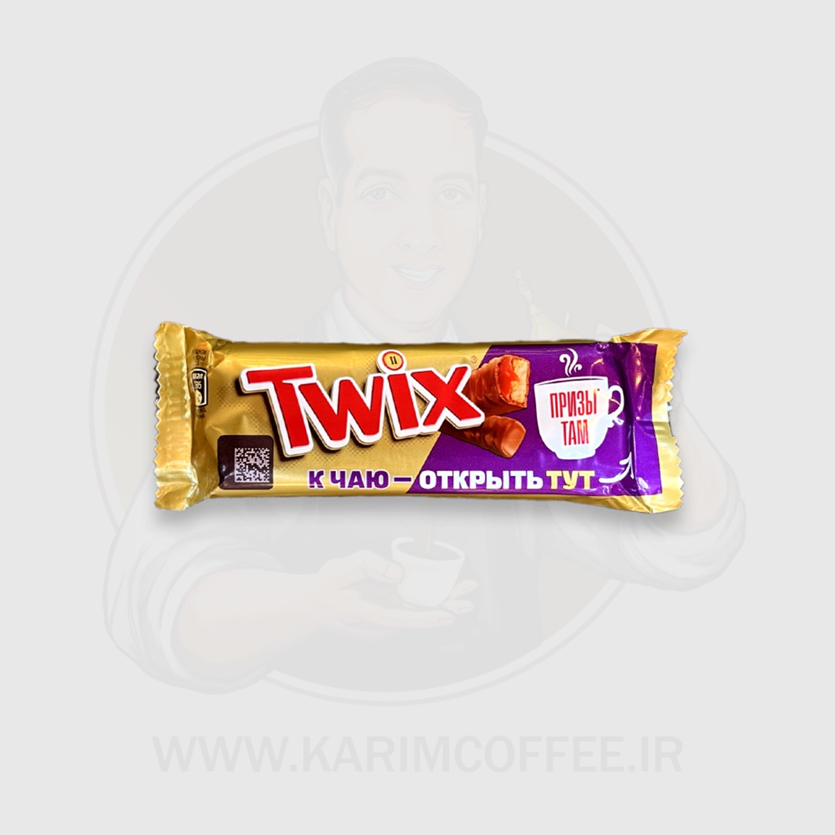 شکلات twix تویکس 55 گرمی