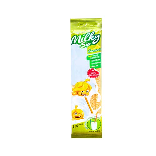نی شیر موز – بسته 5 عددی میلکی مجیک