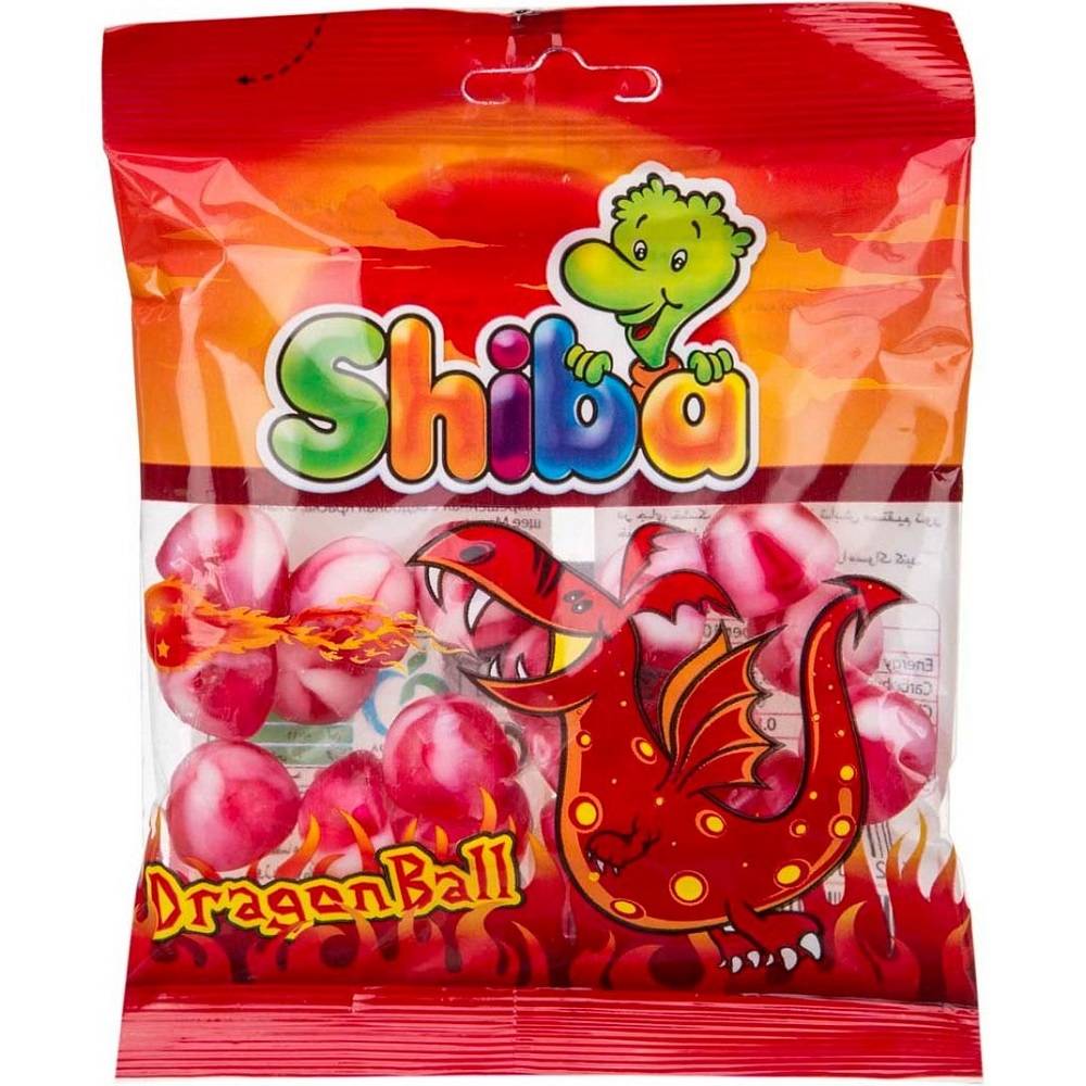 شیبابا پاستیل دراگون بال90گرم