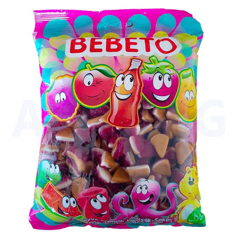 پاستیل چیز کیک ببتو BEBETO وزن 1 کیلویی