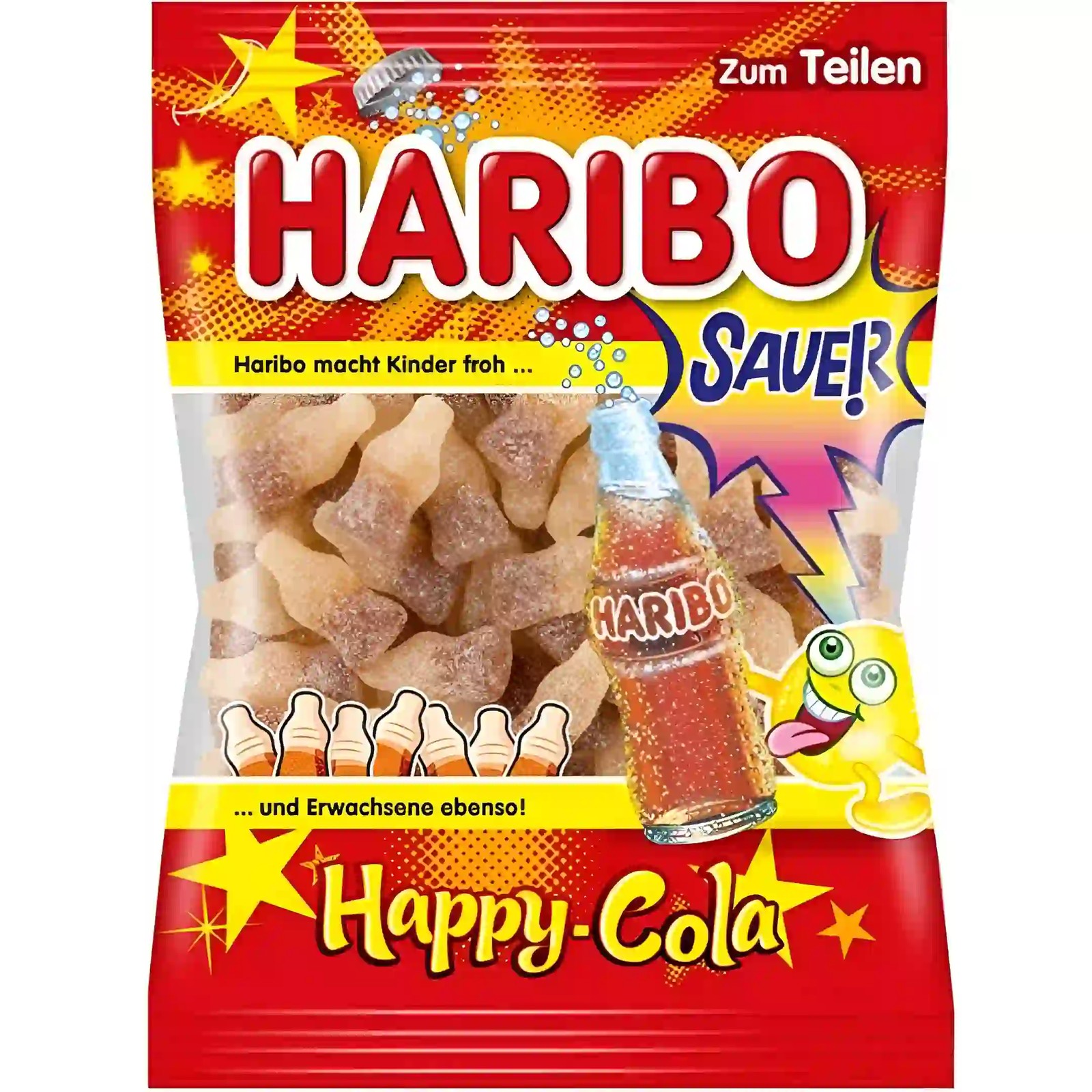 پاستیل نوشابه هاریبو Haribo Happy Cola وزن 160 گرم