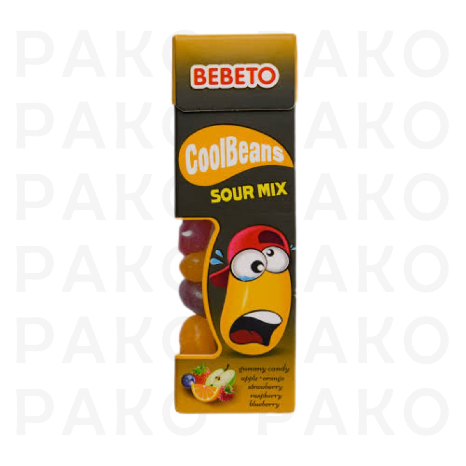 پاستيلBEBETO ببتو جيلي بيلي مدل Cool Beans Sour …