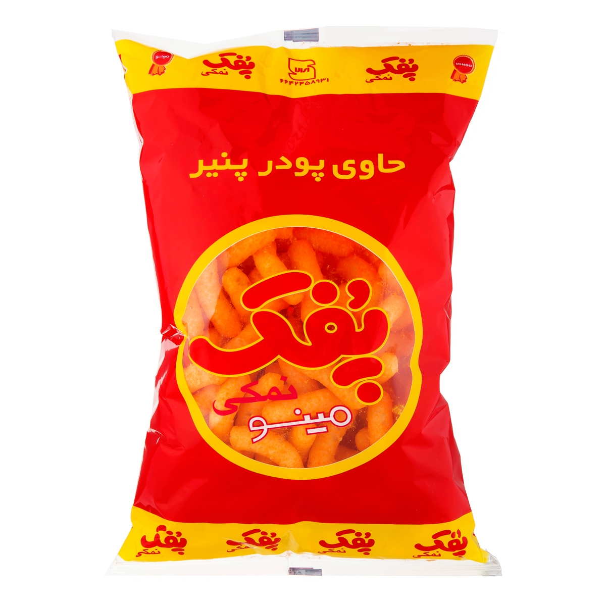 پفک مینو کوچک 65 گرمی کارتن 30 عددی