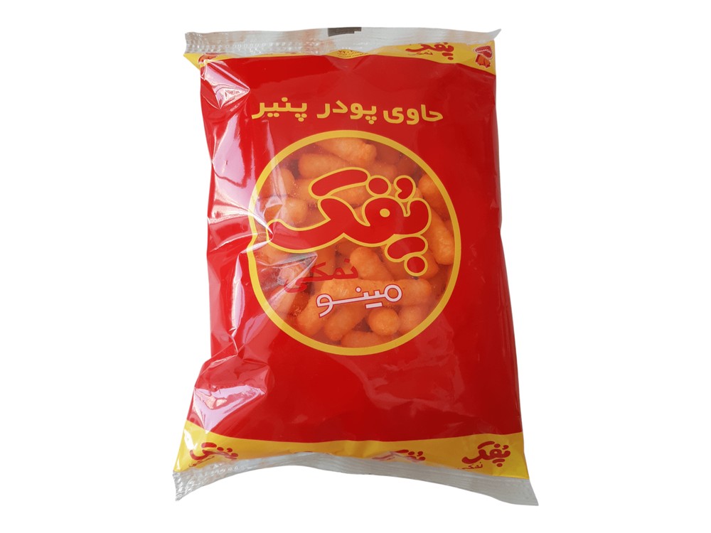 پفک نمکی مینو 70گرمی