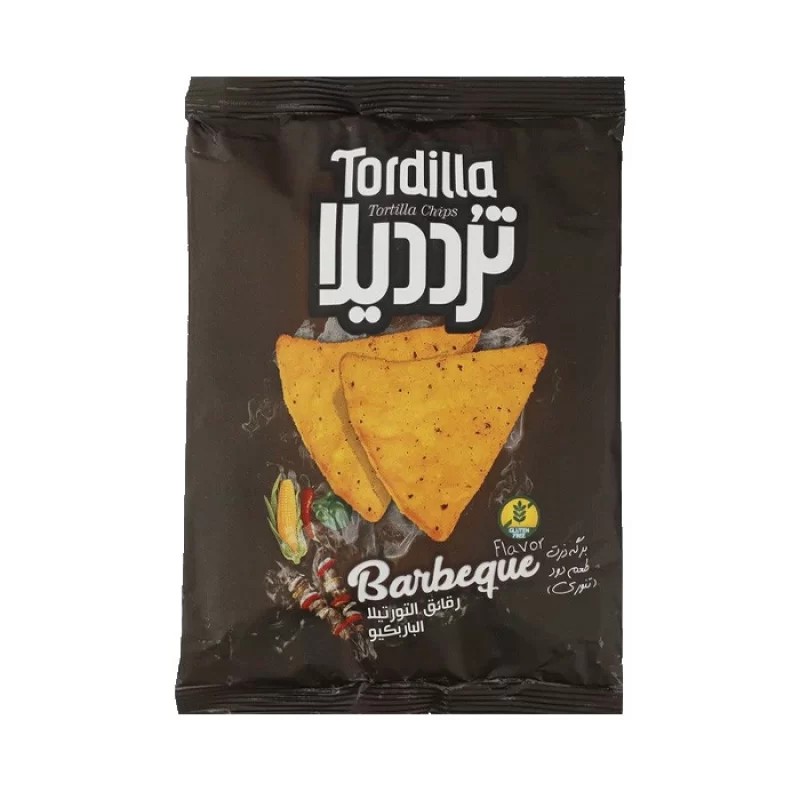 چیپس ذرت بدون گلوتن ترددیلا با طعم باربکیو - 100 گرم