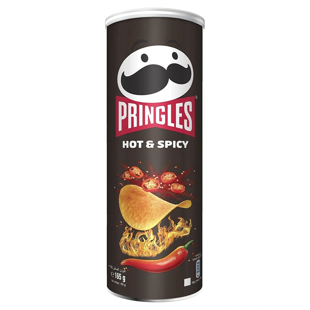 چیپس پرینگلز Pringles هات اند اسپایسی 165 گرم